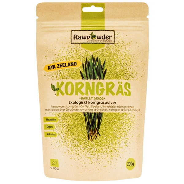 Rawpowder Korngräs EKO