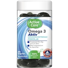 80 kapslar - Active Care Omega-3