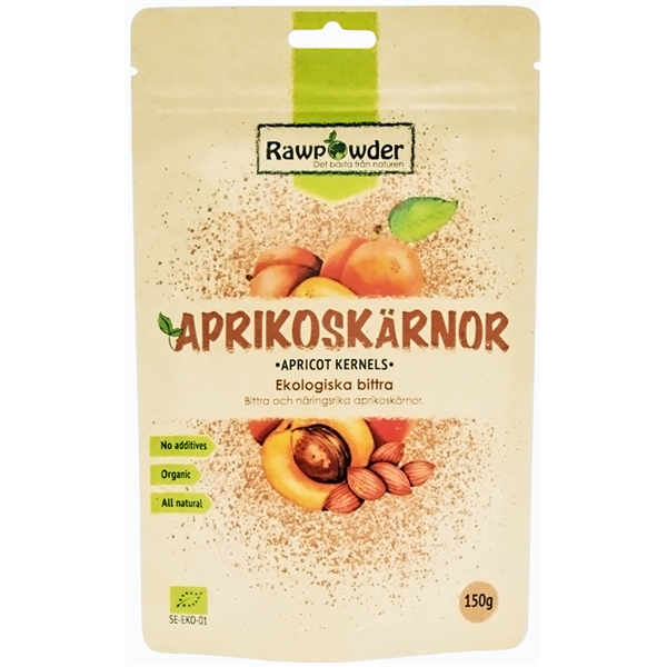 Aprikos Kärnor Eko Bitter