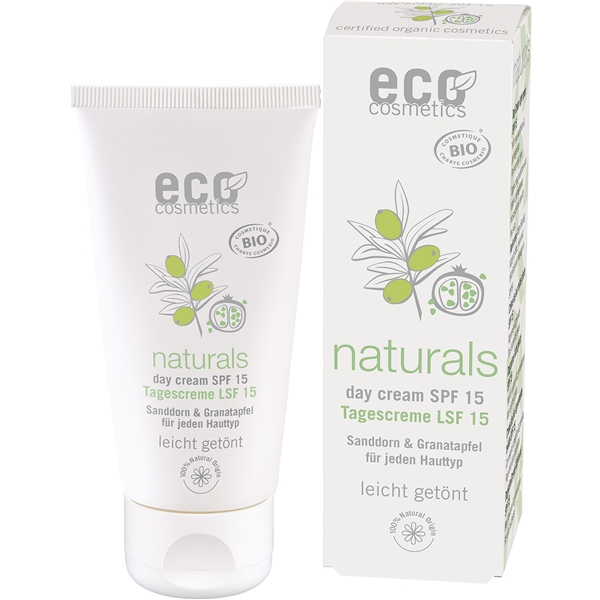 eco cosmetics Toned Facial Cream spf 15