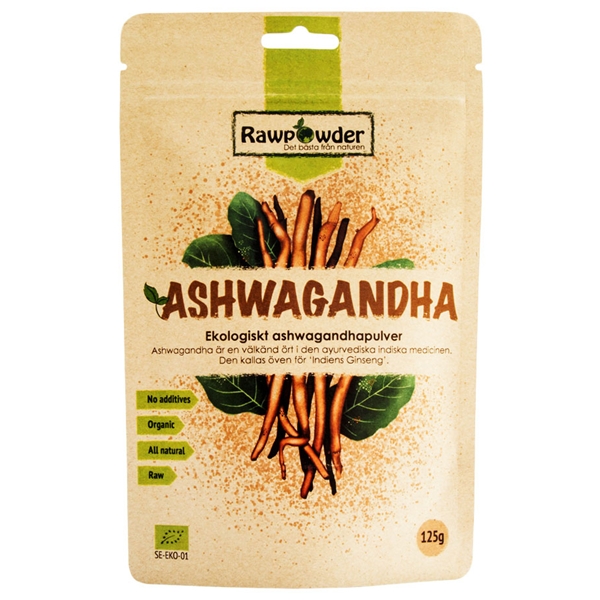 Rawpowder Ashwaghanda Pulver EKO