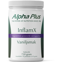 720 gram - Vanilj - Alpha Plus InflamX