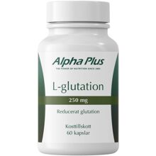 Alpha Plus L-glutation 250mg 60 kapslar
