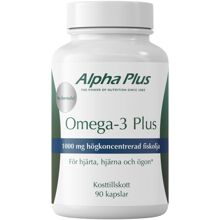 Alpha Plus Omega-3 Plus 90 kapslar