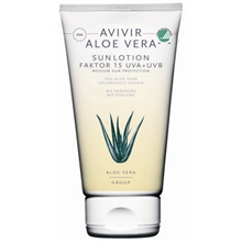 150 ml - Avivir Aloe Vera Sunlotion spf 15
