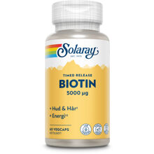 Solaray Biotin 60 kapslar