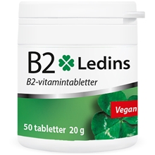 50 tabletter - B-2 vitamin