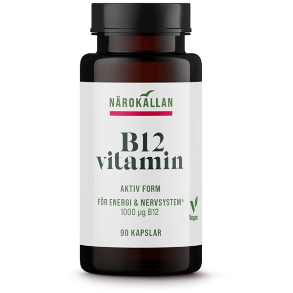 Närokällan B12 1000 mcg 90 kapslar