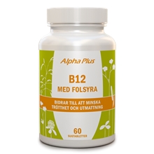60 tabletter - B12 med folsyra
