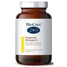 60 kapslar - BioCare Vegansk Omega-3