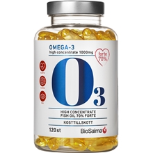 120 kapslar - BioSalma Omega3 Forte 70% 1000mg