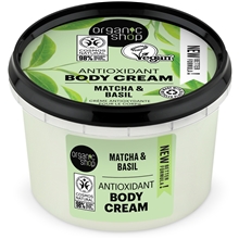 250 ml - Body Cream Matcha & Basil