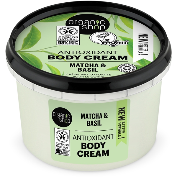 Body Cream Matcha & Basil