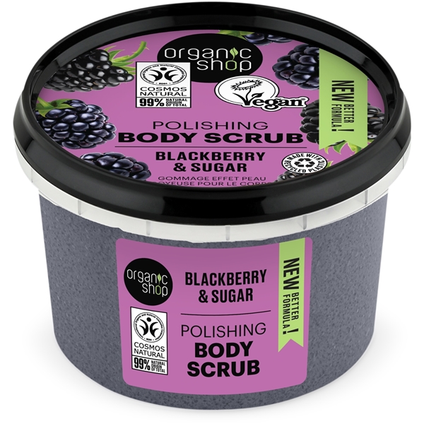 Body Scrub Blackberry & Sugar