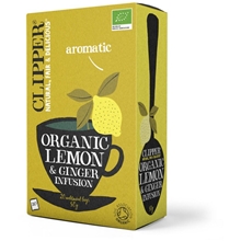 20 påse(ar) - Clipper Lemon & Ginger Infusion