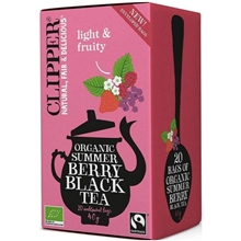 Clipper Black Tea Summer Berry 20 påse(ar)