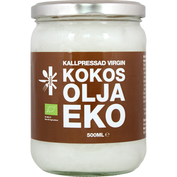 Kokosolja Virgin Eko