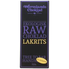 WerChoklad RAW Lakrits 50 gram 