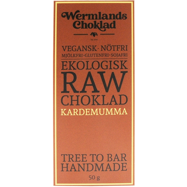 WerChoklad RAW Kardemumma