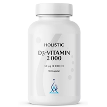 180 kapslar - D3-vitamin