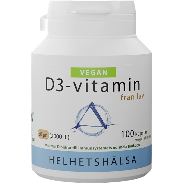 D3-vitamin Vegan 50 mcg
