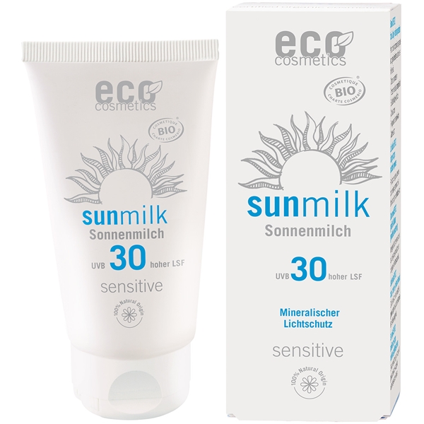 eco cosmetics Sunmilk spf 30