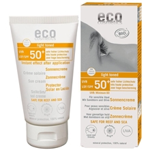 eco cosmetics solkräm spf50