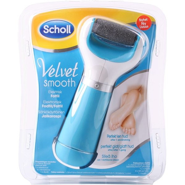 Velvet Smooth Elektrisk Fotfil Fotvård Scholl Shopping4net