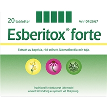 Esberitox forte 20 tabletter