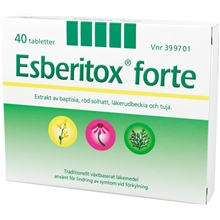 40 tabletter - Esberitox forte