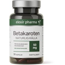 Elexir Betakaroten 50mg 50 kapslar