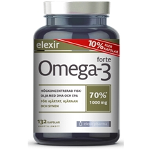 132 kapslar - Omega-3 forte 1000 mg