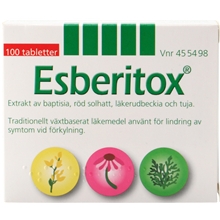100 tabletter - Esberitox