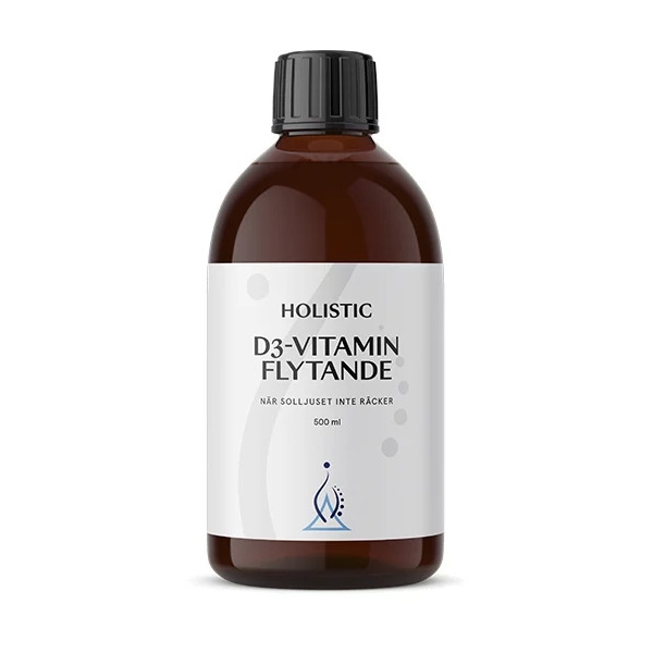 Holistic D3-vitamin flytande