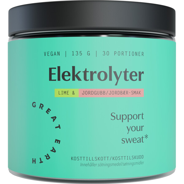 Great Earth Elektrolyter Jordgubb/Lime