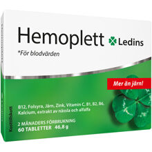 60 tabletter - Hemoplett