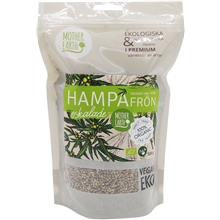 500 gram - Hampafrön Oskalade RAW&EKO