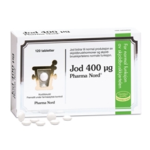 120 tabletter - Jod 400 µg Pharma Nord