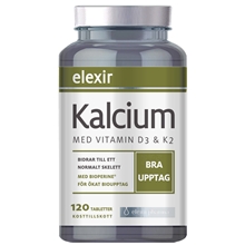 120 tabletter - Kalcium