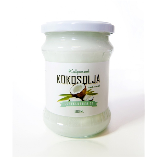 Kallpressad kokosolja