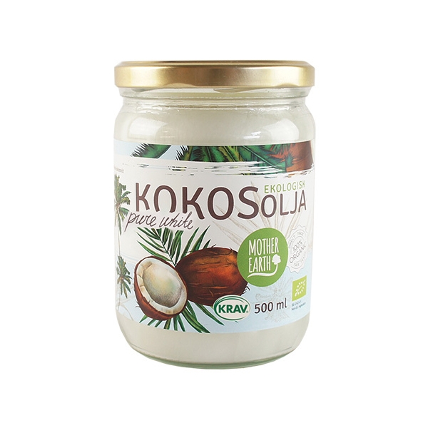 Kokosolja Pure White KRAV