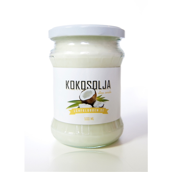 Kokosolja utan smak
