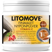 200 gram - Litomove Nyponpulver Vitamin C