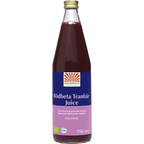 Rödbeta Tranbär Juice 750 ml