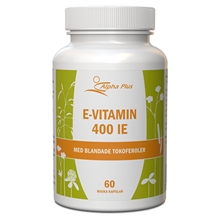 60 kapslar - E-vitamin 400IE