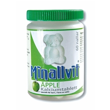 60 tabletter - Minallvit kalcium