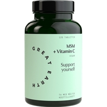 120 tabletter - MSM + Vitamin C