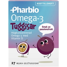 27 st - Pharbio Omega-3 tuggisar