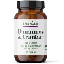 Närokällan D-Mannos + Tranbär 60 kapslar 60 kapslar