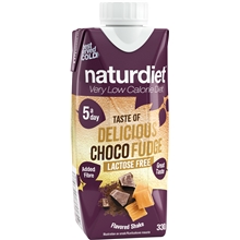 Naturdiet Free Shake No Lactose Choco-fudge 330 ml